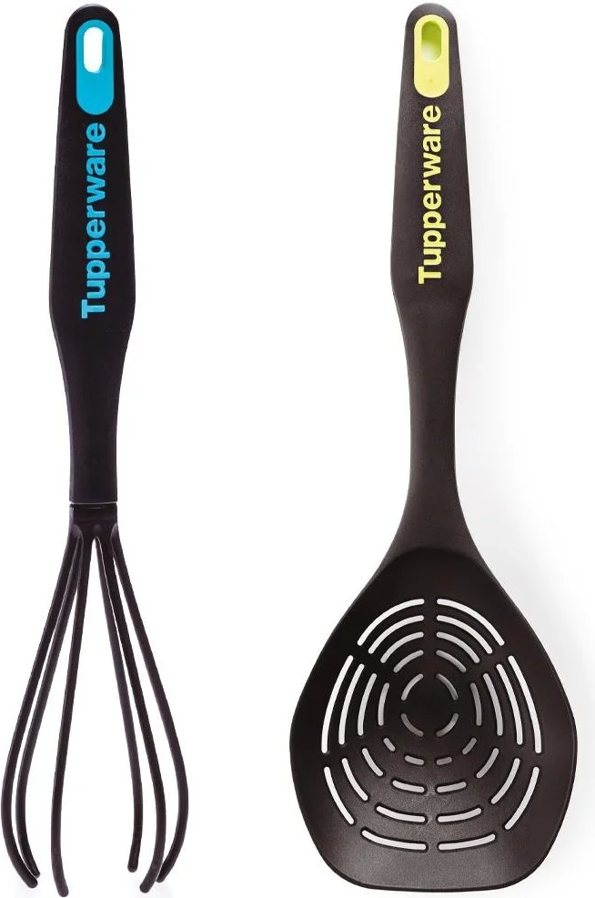 Tupperware Whisk and Large Colander Set of 2