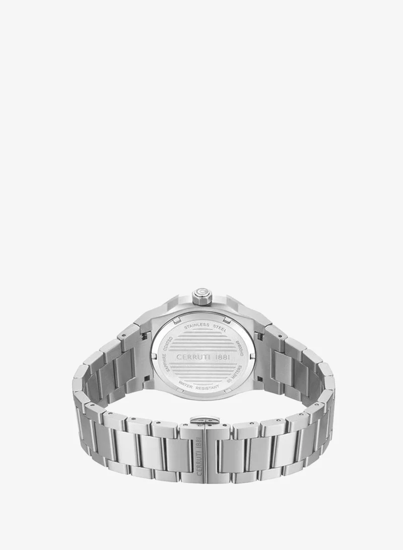 CERRUTI 1881 Black Men's Razzuolo 41mm Black Dial Stainless Steel Bracelet Analog Watch For Men for Men | Best Price UAE