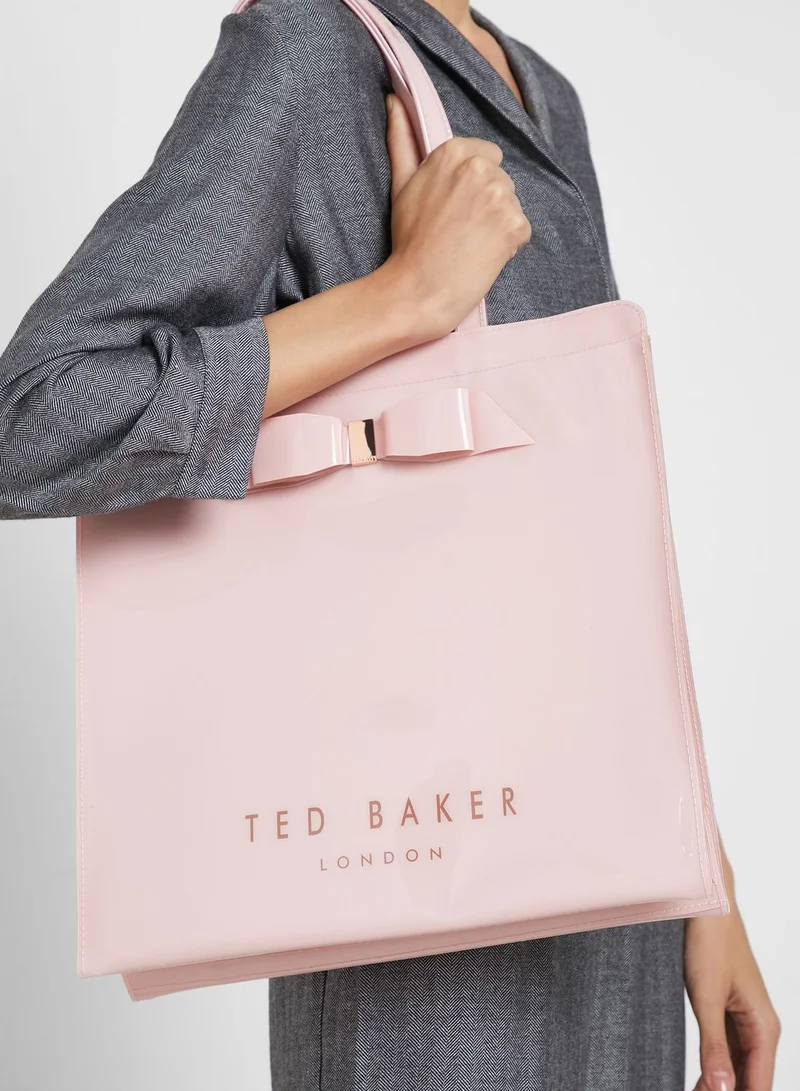 Ted Baker Almacon Bow Detail Large Icon Shopper