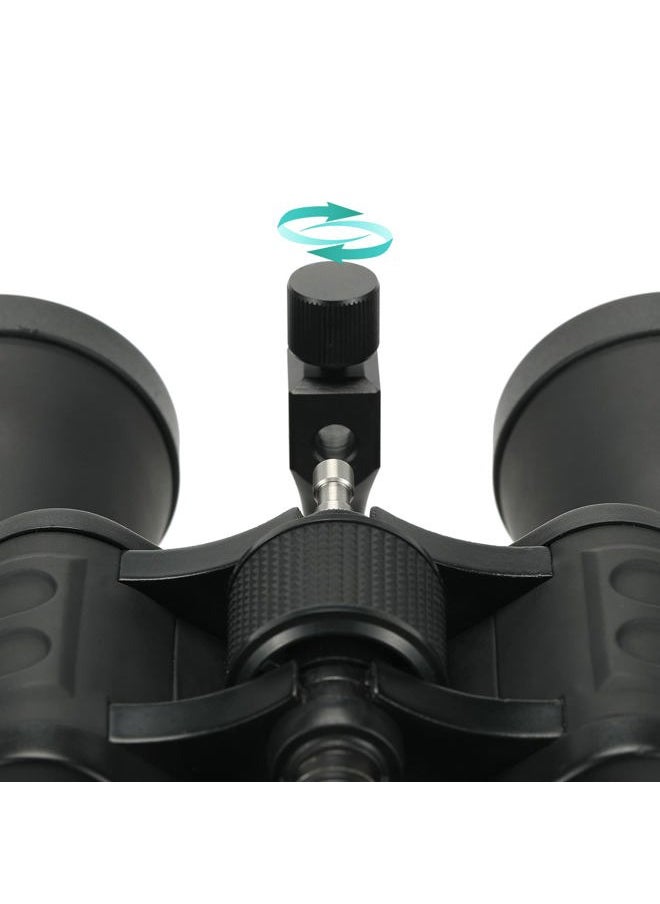 Zhongzhen Binocular Tripod Adapter - 1/4-20 Inch Threading, Quick Release Mount (Black)  - Image 3