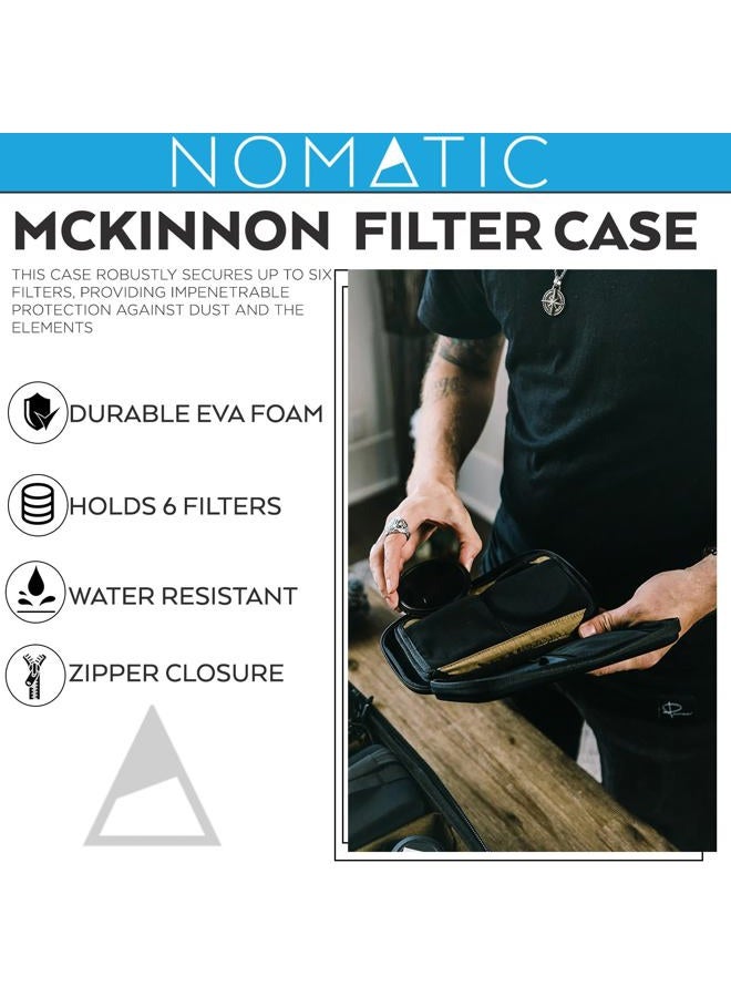 NOMATIC McKinnon Filter Case - Camera Case for Lens Filters - Fits up to 6 82mm Filters - Weather Resistant EVA Foam Tech Pouch - Image 2
