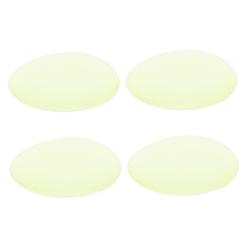 4Pcs Dark Car Keyhole Covers Protector Sticker For Door Lock Socket Trim Decoration - Image 2