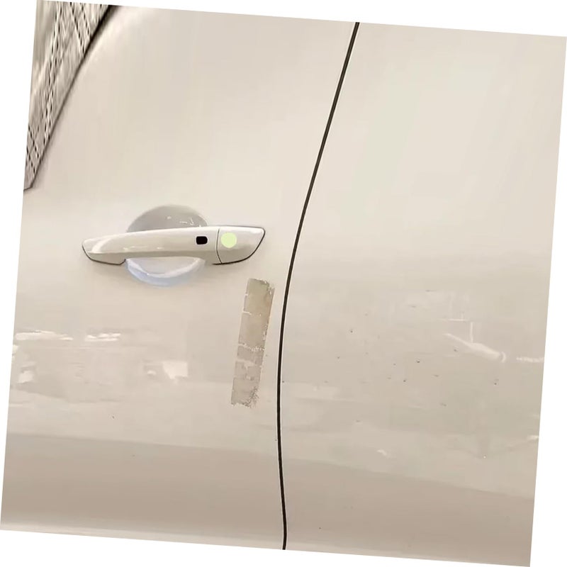 4Pcs Dark Car Keyhole Covers Protector Sticker For Door Lock Socket Trim Decoration - Image 5