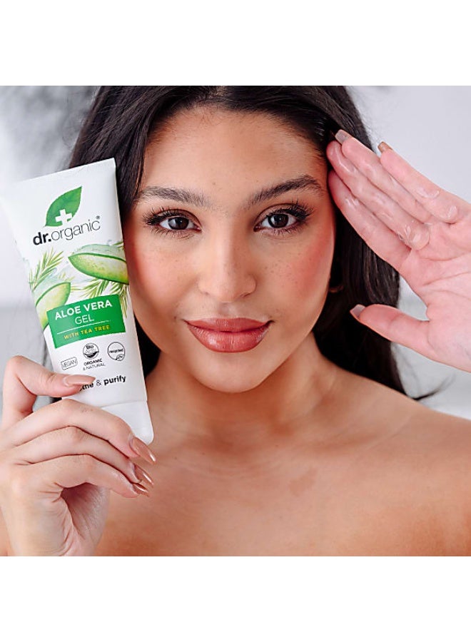 دكتور أورجانيك لوشن الجسم دكتور أورجانيك للعناية بالبشرة بخلاصة الصبار 200 مل - Image 2