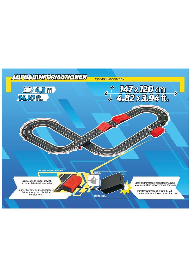 Carrera كاريرا اذهب! مجموعة سباق سونيك القنفذ للبطارية - Image 4