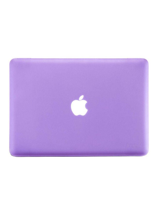 NIBEMINENT Non-slip Matte Scrub Case Cover For Apple MacBook Pro Purple  - Image 1