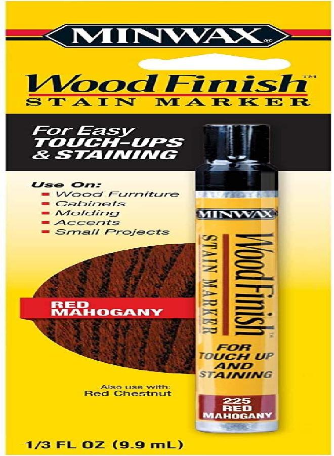 Minwax 63484000 Wood Finish Stain Marker, Red Mahogany - 1 - Image 1