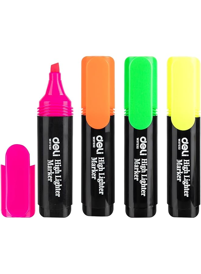 ديلي مجموعة أقلام تحديد 4 قطع 4 ألوان E37232 - Image 1