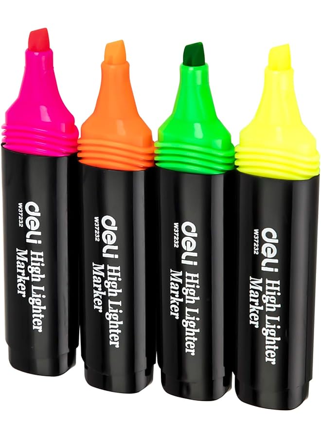 ديلي مجموعة أقلام تحديد 4 قطع 4 ألوان E37232 - Image 4