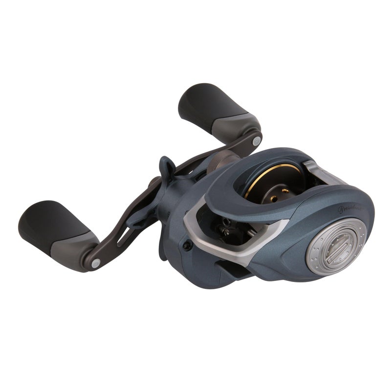Pflueger President Baitcast Low Profile Reel Freshwater Fishing Reel Right Handle Position Graphite Construction Multi Disc Star Drag System - Image 2