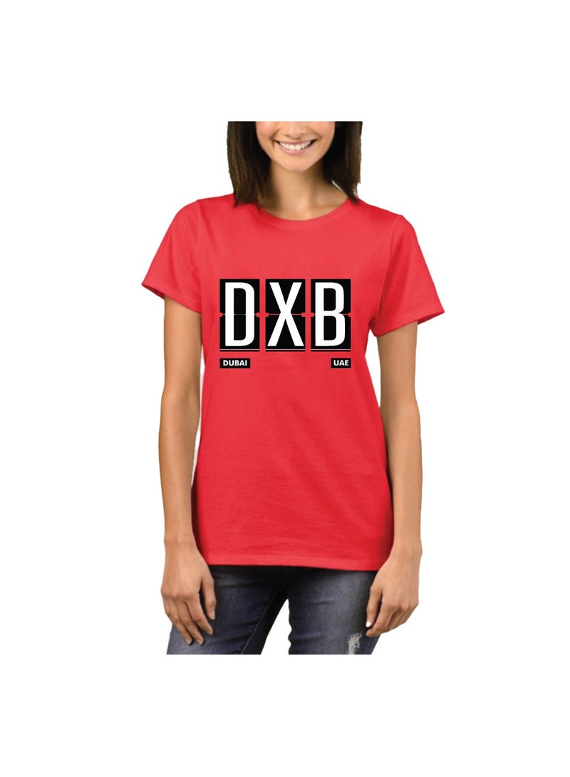 Dubai Design Printed Souvenir T-Shirt for Women - Image 1