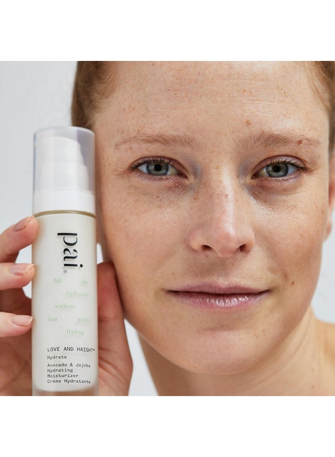 Pai Skincare Love + Haight: Organic Avocado + Jojoba Hydrating Facial Moisturizer | Natural Vegan Sensitive Skincare (1.7 Fl Oz | 50 Ml) - Image 2