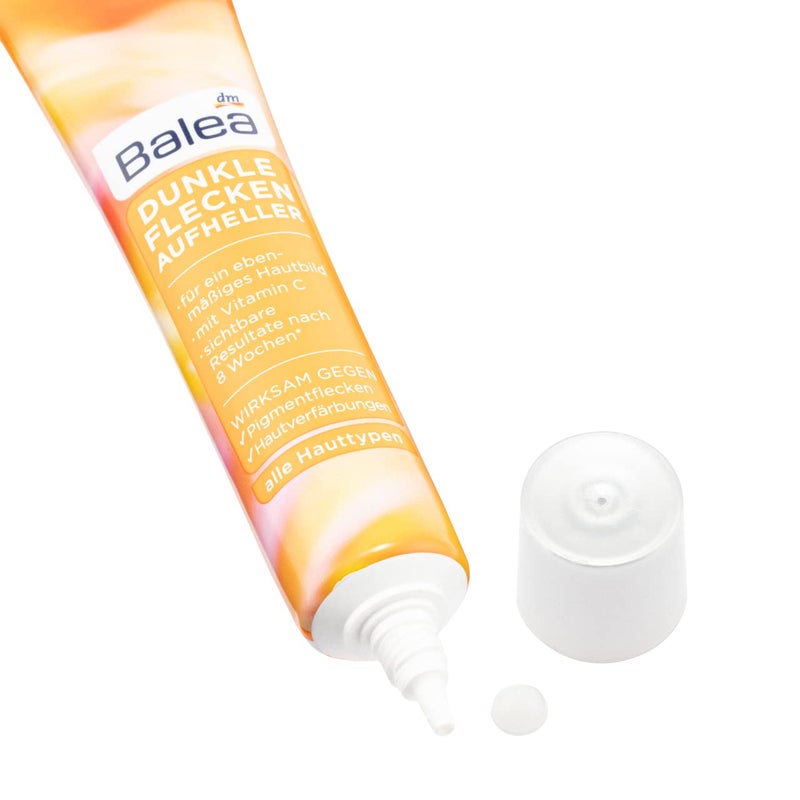 Balea Dark-Spots Brightener with Belides TM (A Highly Effective, ECOCERT Botanical Skin-Lightener) & Concentrated Vitamin C - 50ml - Image 4
