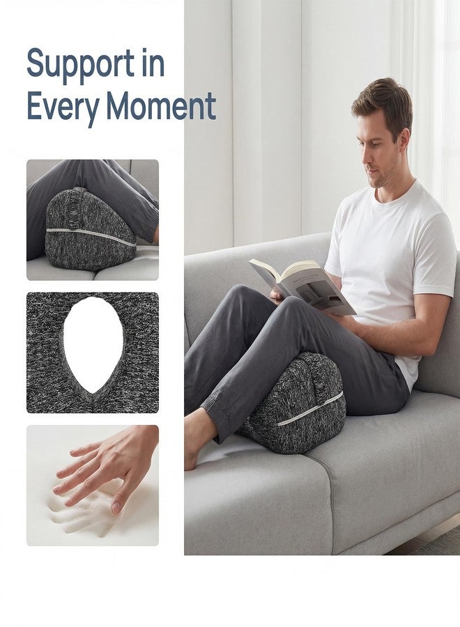 Revoget Alignment Pillows for Side Sleepers, Side Sleeper Leg Support,Hip Alignment Pillow for Legs/Hips/Buttocks/Back (Gray) - Image 2