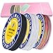 JULIMAIDONG 3 Rolls 10 mm 255 Feet RainbowWhiteBlack Elastic Bracelet Stretchy String Cord Stretch Bead Cord for Bracelets Jewelry Making Necklaces Beading and Crafts - Image 2