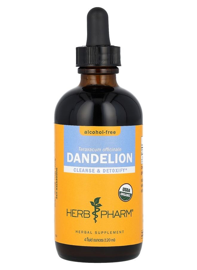 HERB PHARM Dandelion Alcohol-Free 4 fl oz (120 ml) 