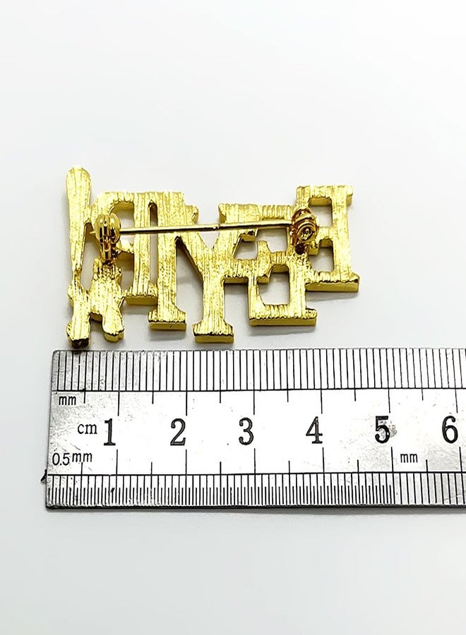muiot SIGMA GAMMA RHO sorority society Symbol poodle EE-YIP letter Label Enamel Metal Brooch Pin - Image 5