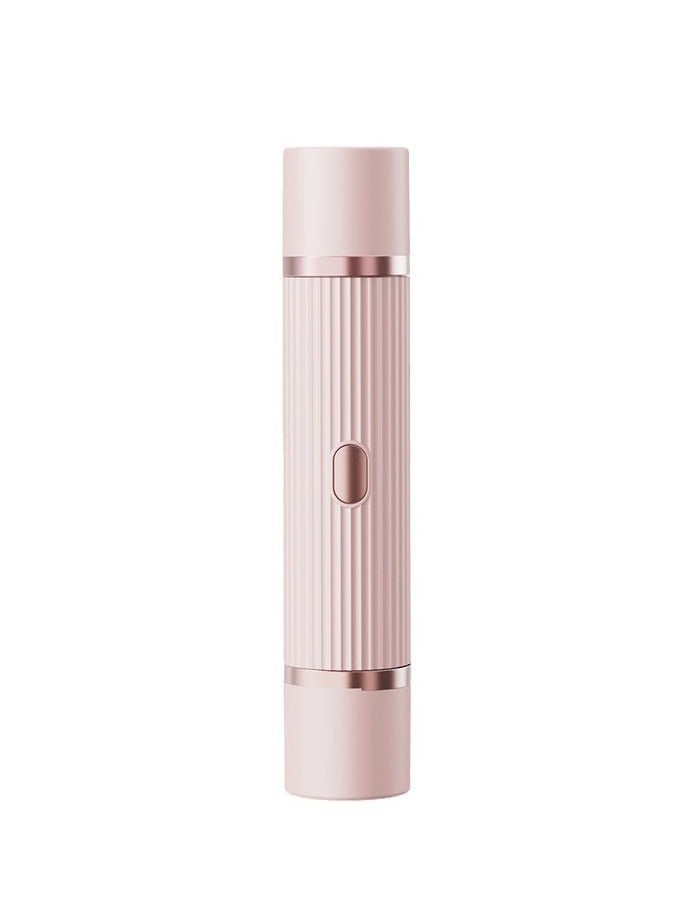 Dual Head Electric Hair Remover Painless Shaver for Women USB Rechargeable Portable Body Hair Trimmer for Legs Underarms - Image 1