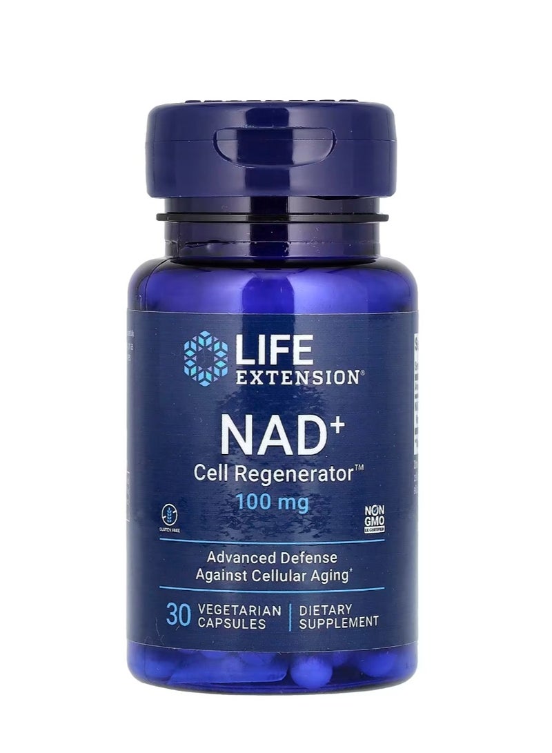 لايف إكستنشن NAD+ مُجدد الخلايا 100 مجم 30 كبسولة نباتية - Image 1