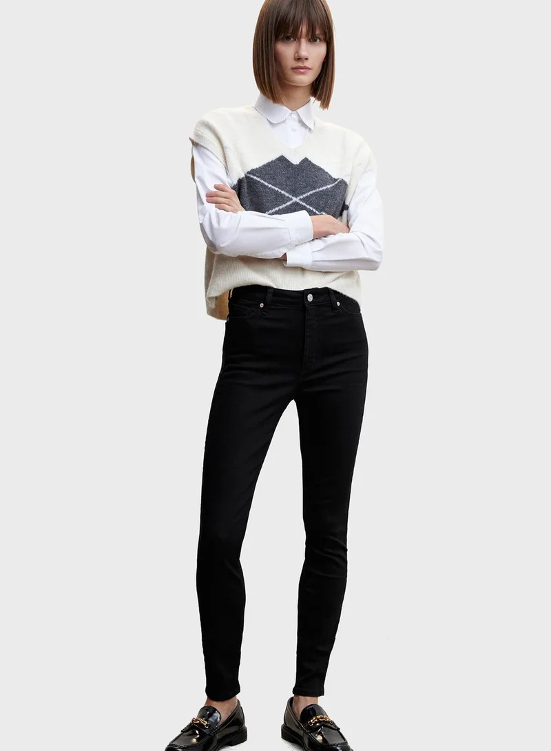 MANGO High Waist Jeans