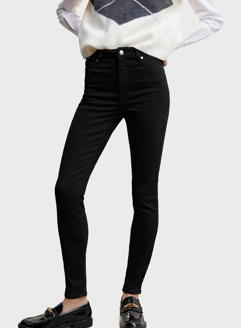 MANGO High Waist Jeans