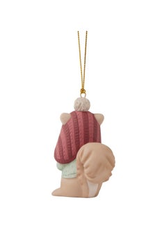 Precious Moments Precious Moments 241009 Have You Been Nutty Or Nice? Dated 2024 Animal Bisque Porcelain Ornament  - Image 2
