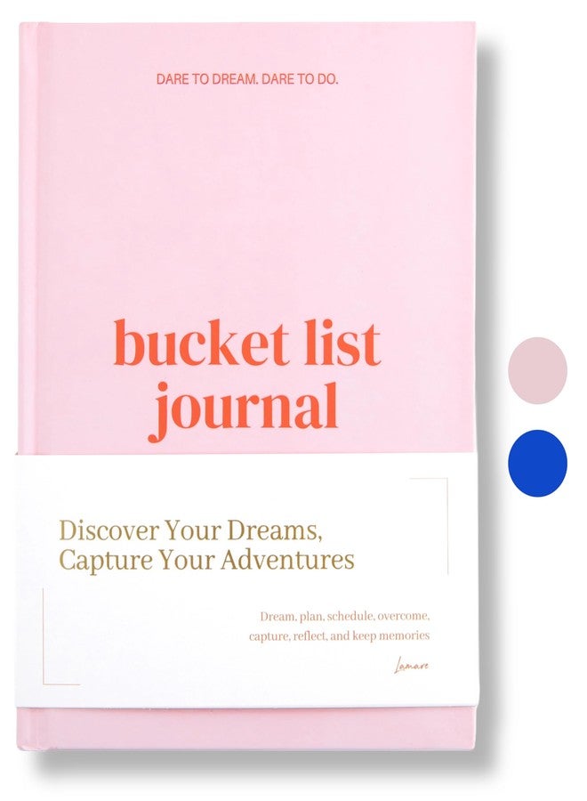 Lamare Bucket List Journal - Dream, Plan & Reflect | Vision Board, Adventure Bucket List & Travel Book | Couples Bucket List Book, Couple Adventure Book - Image 1