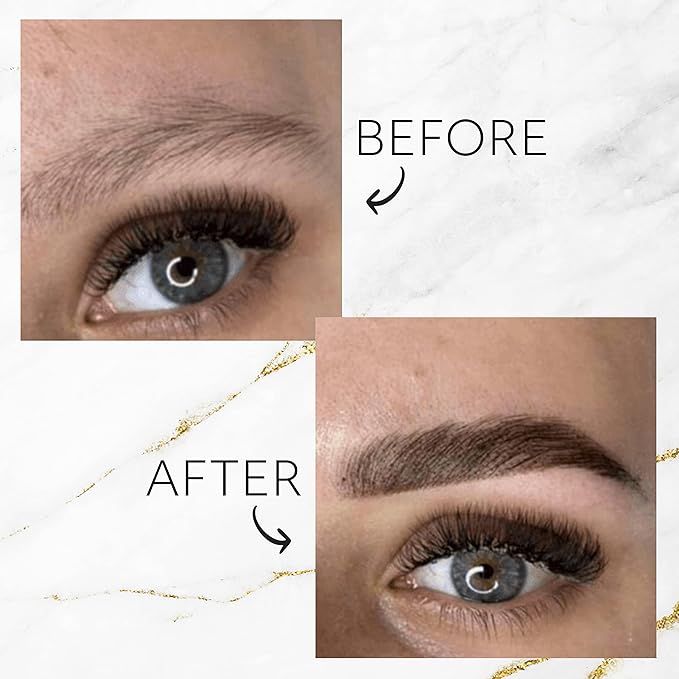 Delia Cosmetics Delia Cosmetics BLACK Eyebrow Eyelashes Tint Innovative Formula Easy 15 Applications Full Treatment Kit