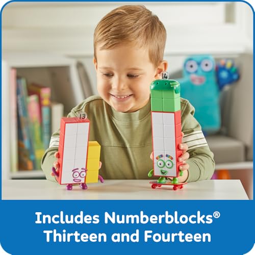 hand2mind Numberblocks Friends Thirteen and Fourteen Figures, Numbers for Toddlers, Math Toys for Kids 3-5, Small Figurines for Kids, Preschool Learning & Education Toys, Birthday Gifts for Kids - Image 2