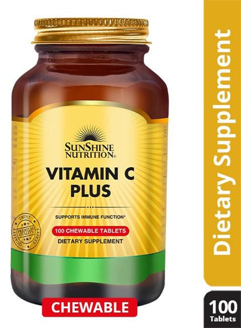 Vitamin C Plus Chewable 100 Tabs