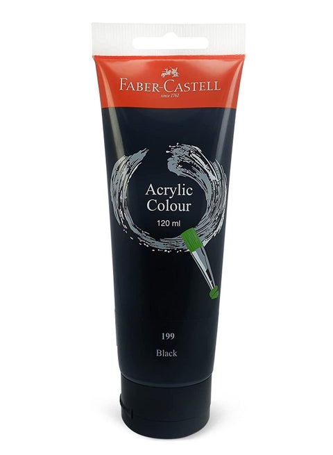 Acrylic Color Paint 120ml Black