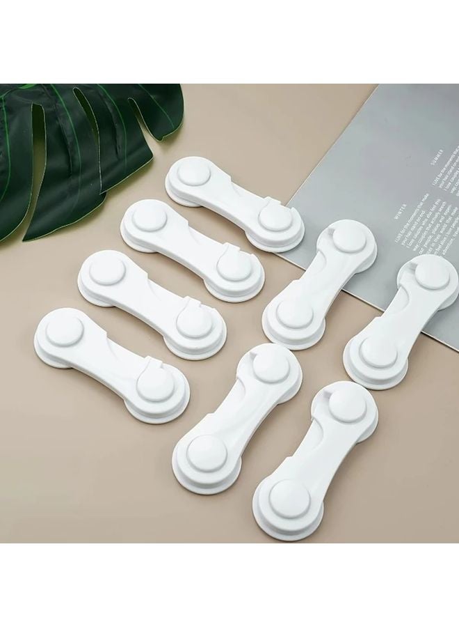 10pcs High Security Cabinet Door Locks Easy Install Adhesive Safety Locks Universal - Image 4