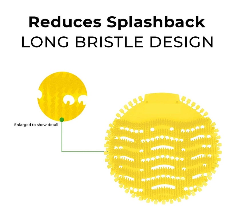 TARGET HYGIENE Urinal Screen Mat Lemon - 10 Pcs Set (Fragrances Which Last for 30 Days) - Image 5