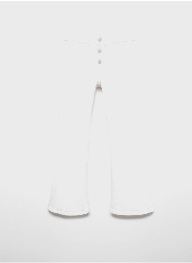 MANGO - Kids Flared Jeans - Image 1