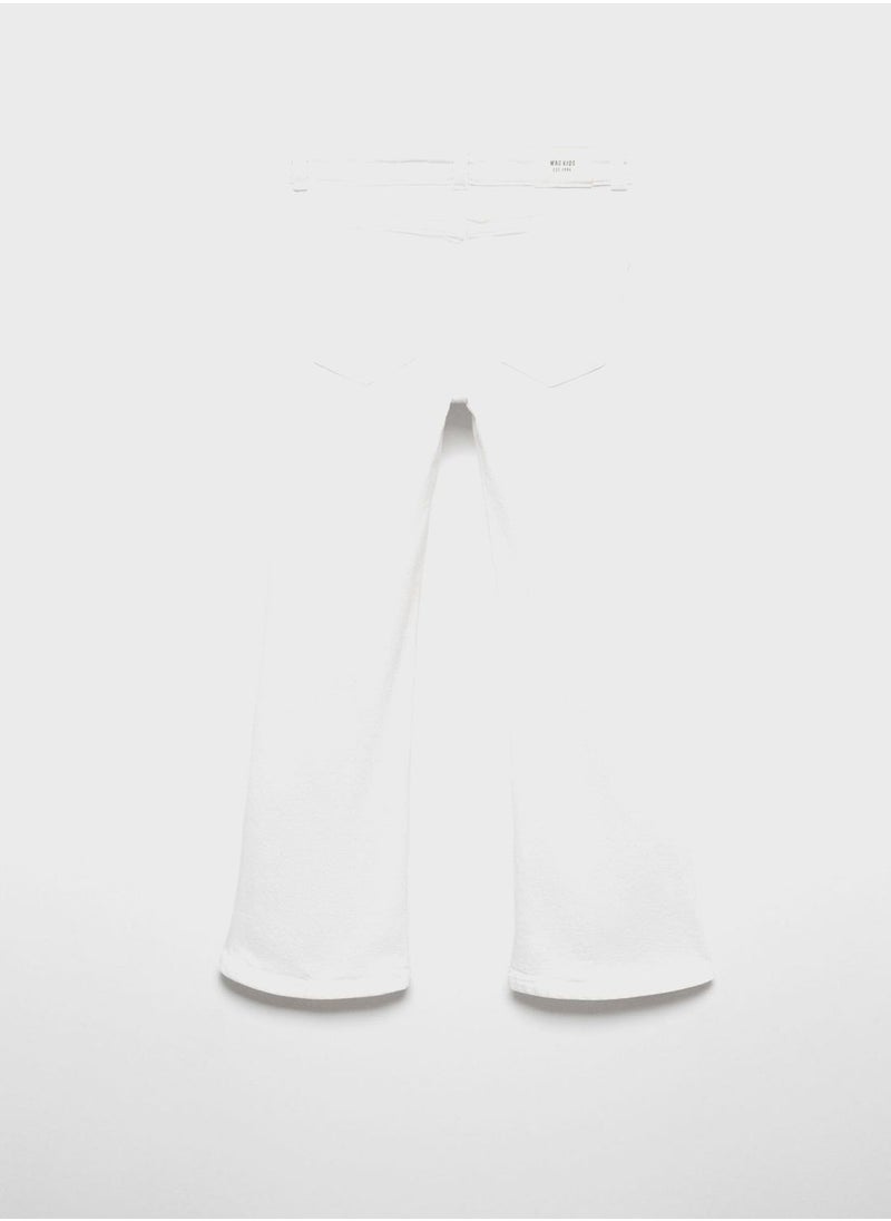 MANGO - Kids Flared Jeans - Image 1
