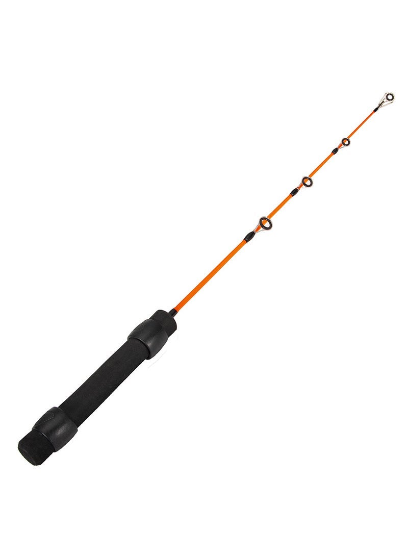 Generic Compact Ultra-Short Fishing Pole Red Rod
