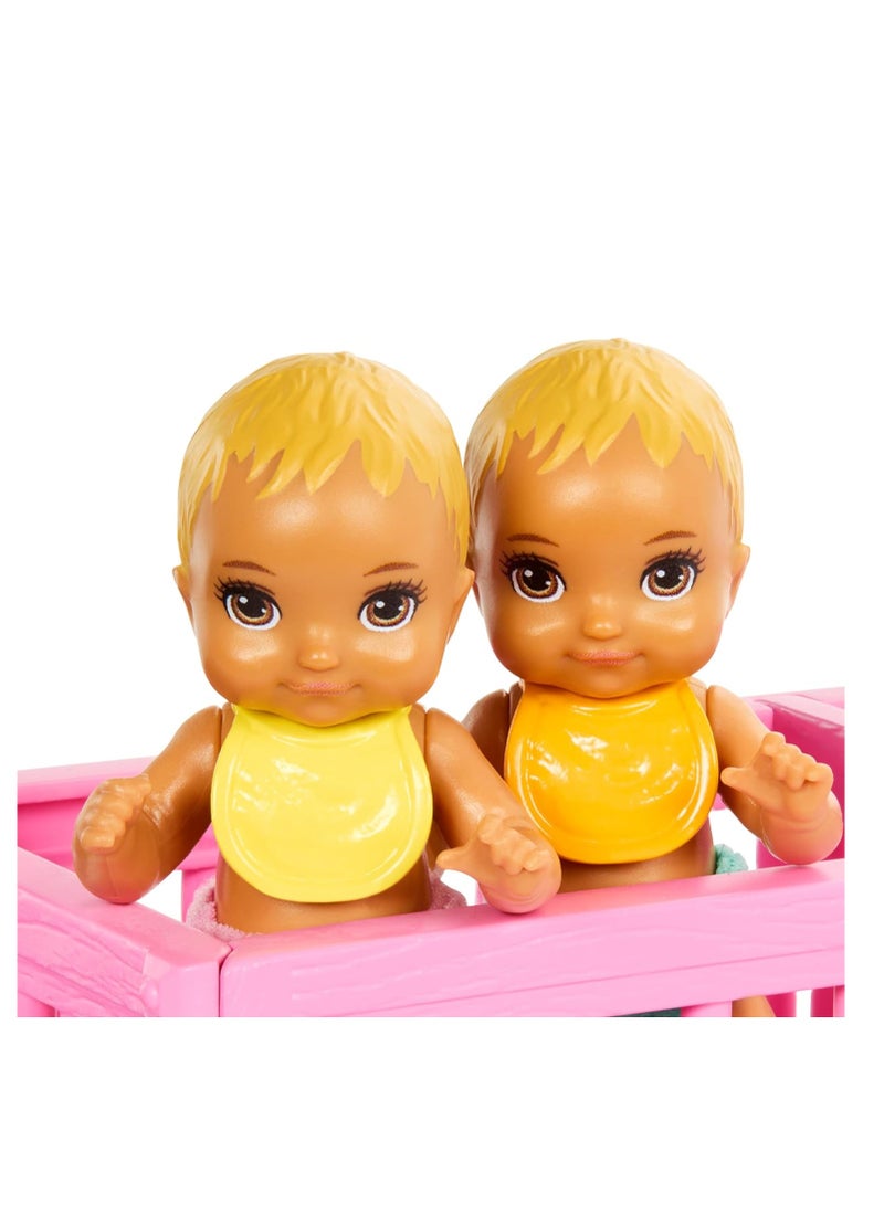 Barbie Barbie Skipper Babysitters - Twinning Nursery Playset - Image 4