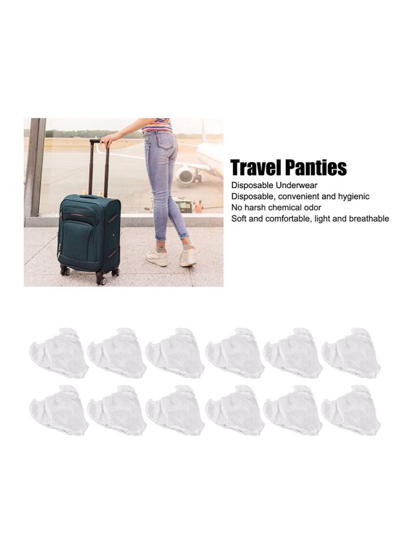 globalstar Globalstar Unisex Non Woven Disposable Underwear Panty White 50pcs DP-1012  - Image 5