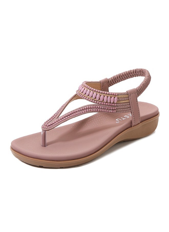 SIKETU Quality Vintage Women's Sandals Brand  Casual Comfortable Female Flats Summer Casual  Shoes  - Image 1