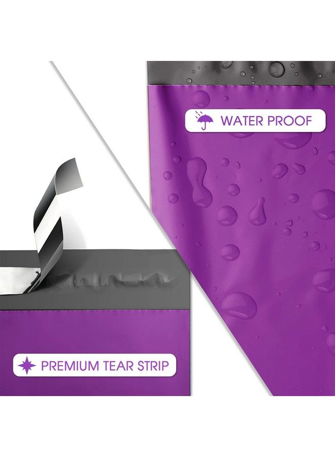 Metronic Purple Poly Mailers 14.5X19 Large Poly Mailers 100 Pack Selfseal Shipping Bags Packaging Bags Shipping Envelopes Packaging For Small Business Boutique Clothing  - Image 3
