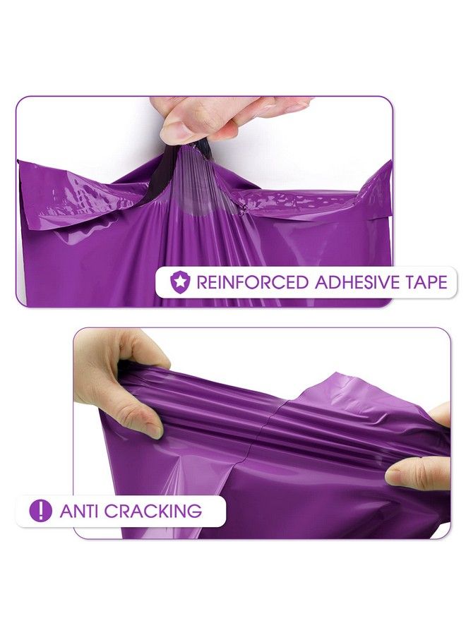 Metronic Purple Poly Mailers 14.5X19 Large Poly Mailers 100 Pack Selfseal Shipping Bags Packaging Bags Shipping Envelopes Packaging For Small Business Boutique Clothing  - Image 4