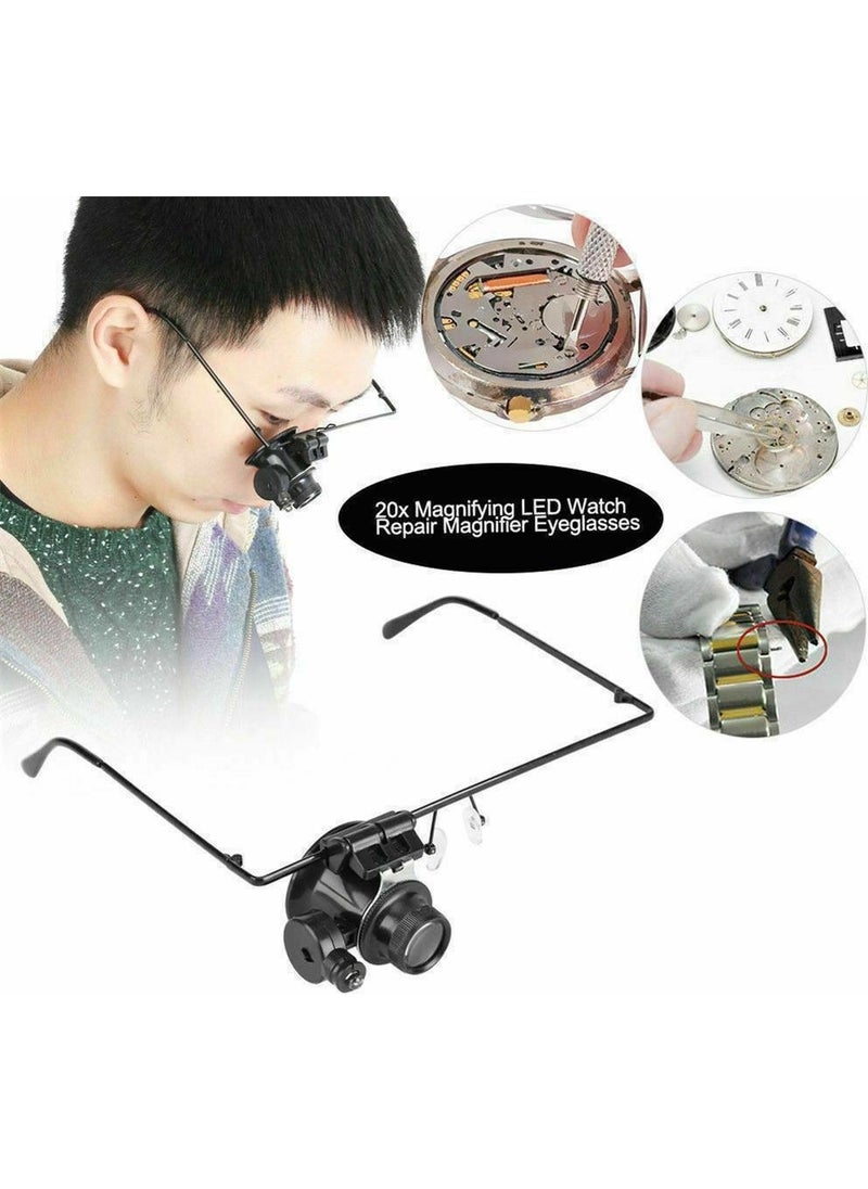 Yakpen - Illuminated Glasses Magnifier Watchmaker Magnifier - Image 1