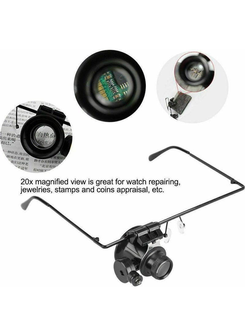Yakpen - Illuminated Glasses Magnifier Watchmaker Magnifier - Image 1