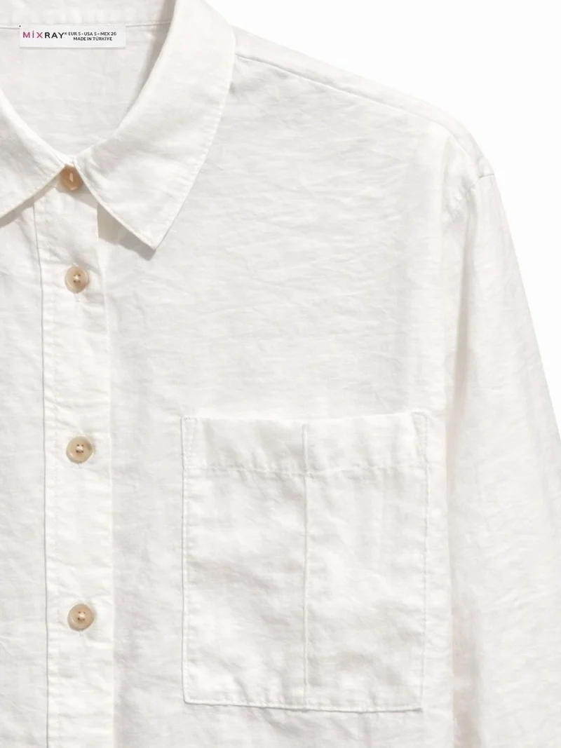 MixRay Mixray Relaxed Fit Shirt with Pocket