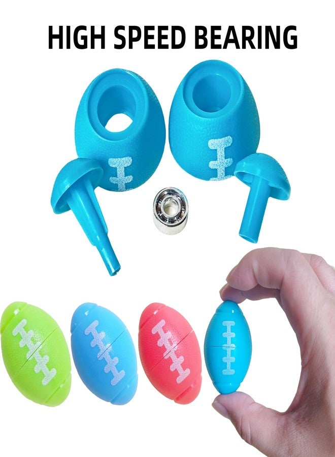 Nbguigdstr 50 Pcs Mini Football Fidget Spinners Bulk,Fidget Spinner Toy for Kids Party Favors, Pinata Goodie Bags Stuffers, Birthday Return Gifts, Classroom Prizes Rewards, Treasure Box Toys - Image 3
