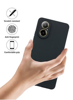 X-level Realme C67 4g Case Cover Silicone Mobile Phone Accessories with Anti-drops Anti-fingerprints Camera Protector Super Soft Comfortable Touch Back shell Cover for Realme C67 4g  - Image 2