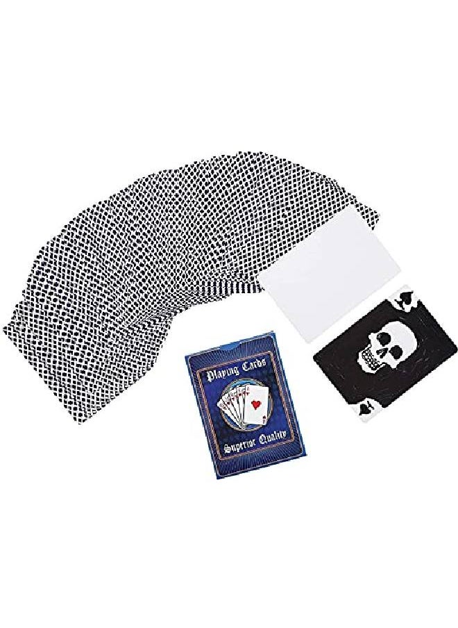 Blue Panda - Blank Diy Playing Cards (4 Decks) - Image 1