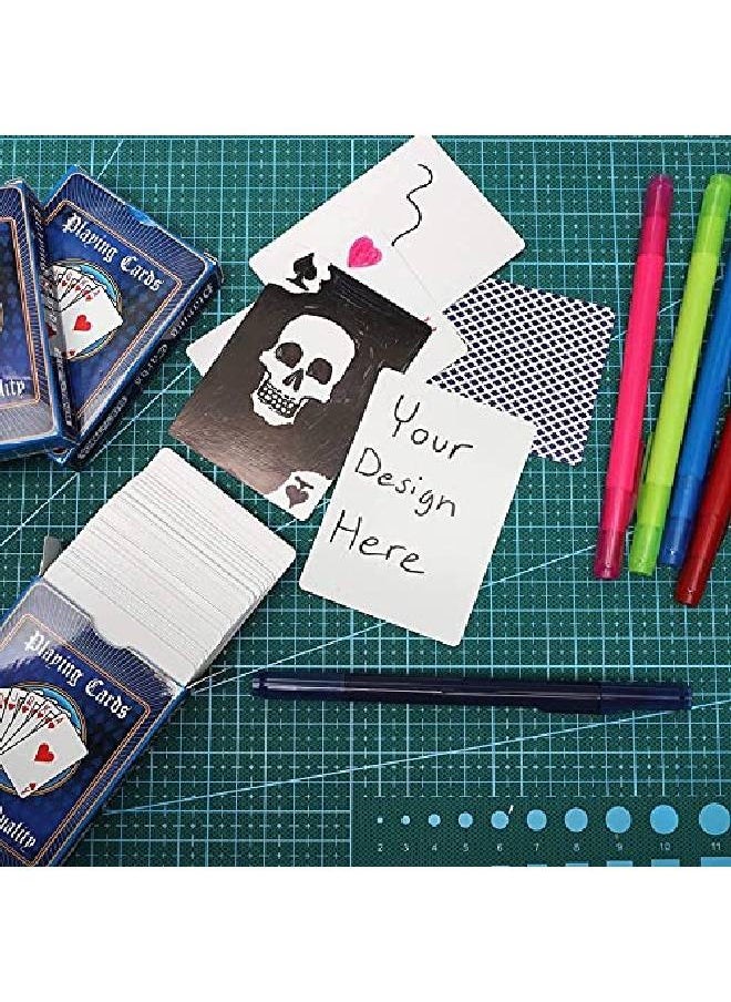 Blue Panda - Blank Diy Playing Cards (4 Decks) - Image 1