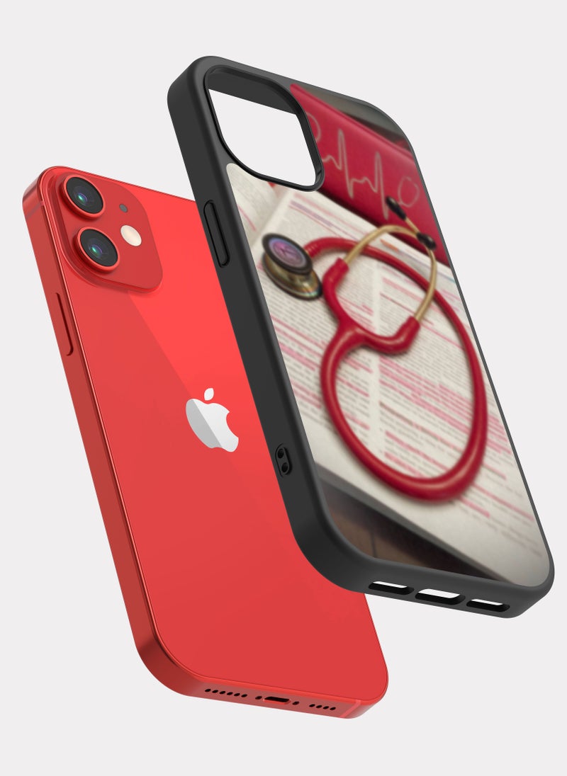 PXLAAT - iPhone 12 Mini case cover Doctor Stethoscope - Image 1