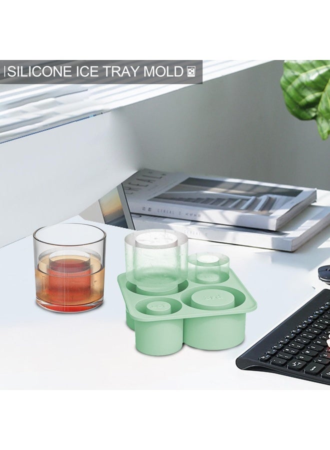 HuHa For Stanley Cup 4 In 1 Ice Lattice Mold Silicone Ice Maker Box(Green) - Image 5